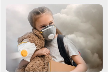 تاثیر آلودگی هوا بر چشم کودکان