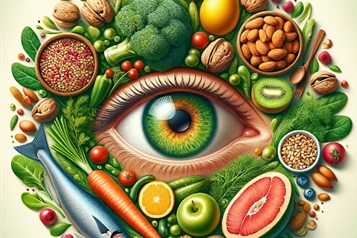 نقش تغذیه در سلامت چشم و بینایی