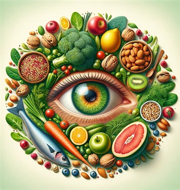 نقش تغذیه در سلامت چشم و بینایی